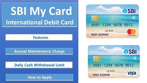 SBI international debit card